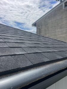 Roof with asphalt shingles near Seattle 