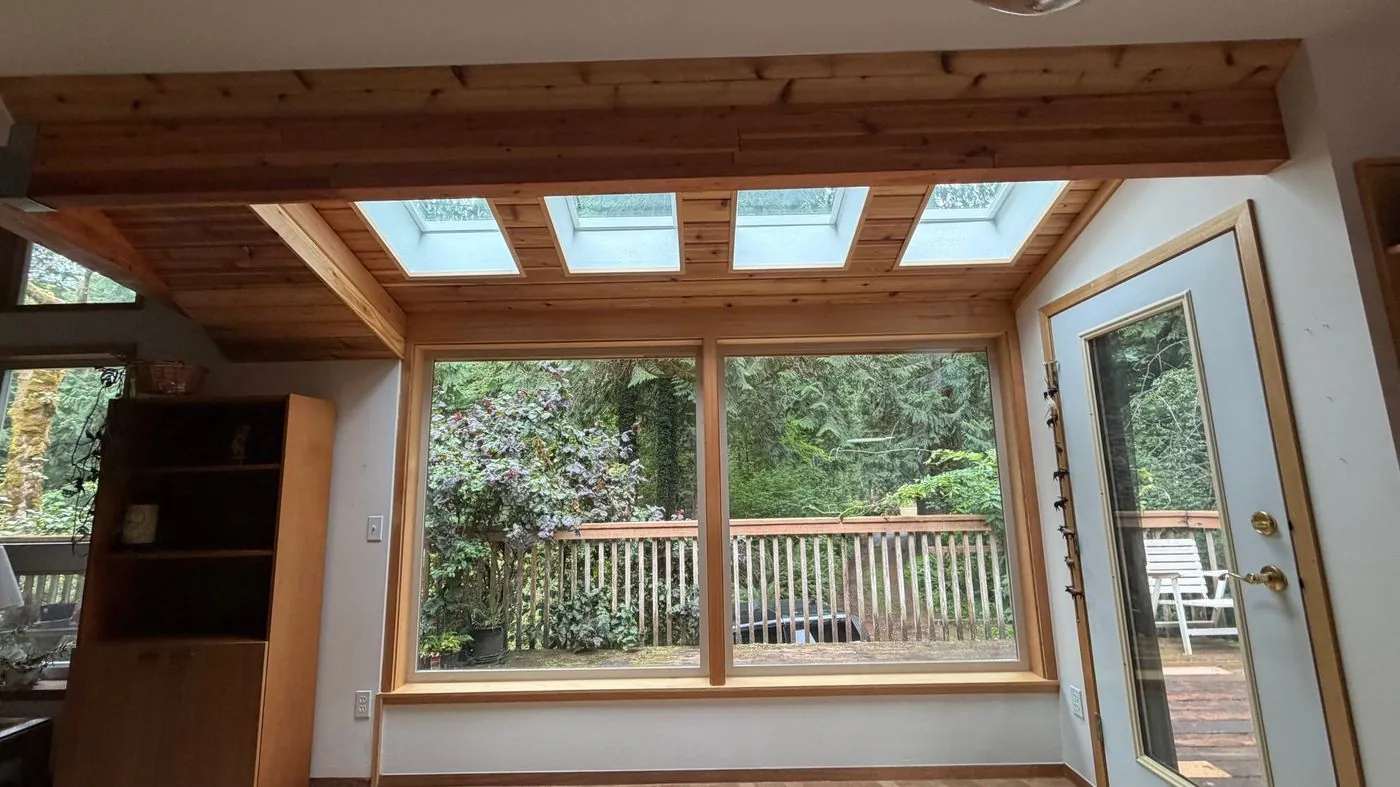 Sunroom addition in Maple Valley