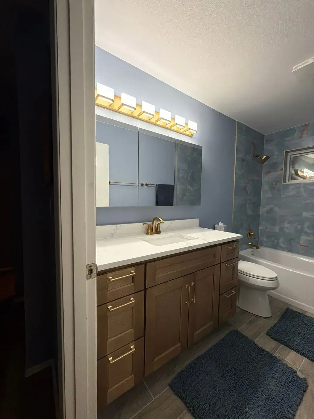 Remodeled bathroom in Shoreline